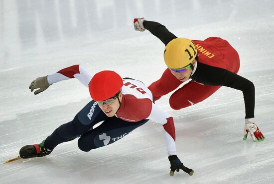 World Short Track Speed Skating Championships. Day Three