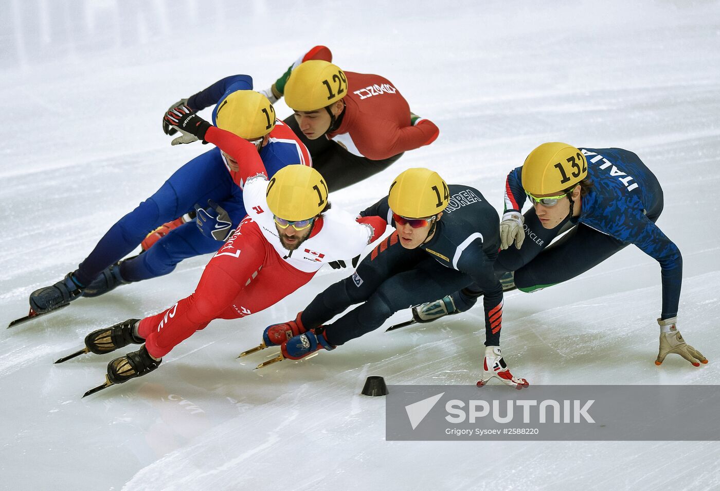 World Short Track Speed Skating Championships. Day Three