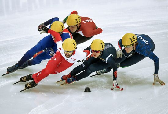 World Short Track Speed Skating Championships. Day Three