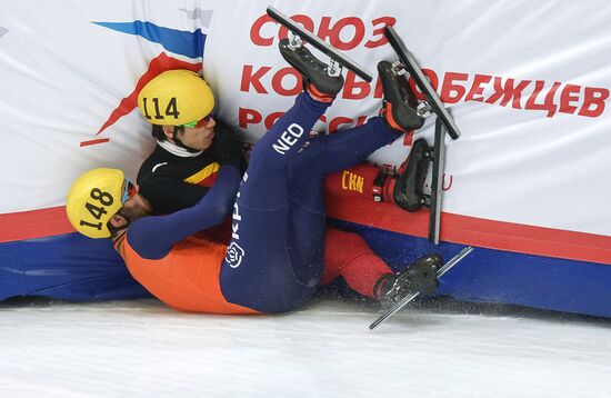 World Short Track Speed Skating Championships. Day Three