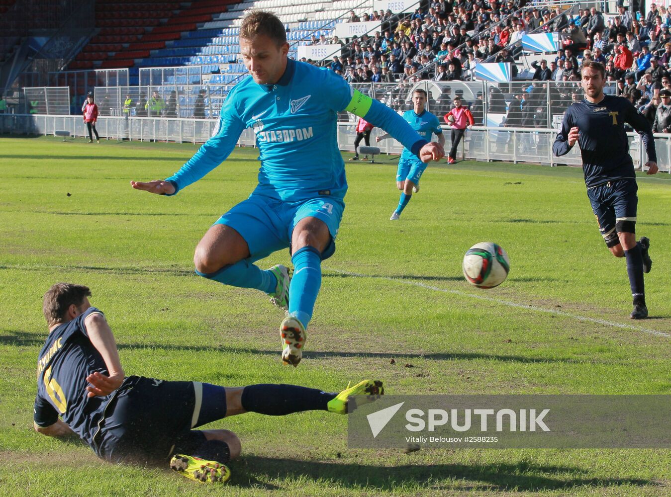 Russian Football Premier League. Torpedo vs. Zenit