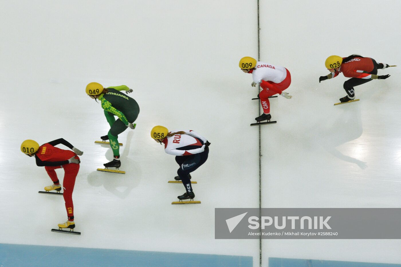 World Short Track Speed Skating Championships. Day Three