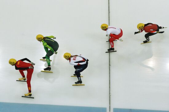 World Short Track Speed Skating Championships. Day Three
