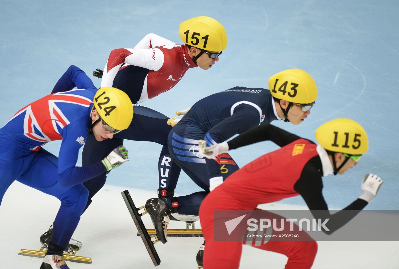 World Short Track Speed Skating Championships. Day Three