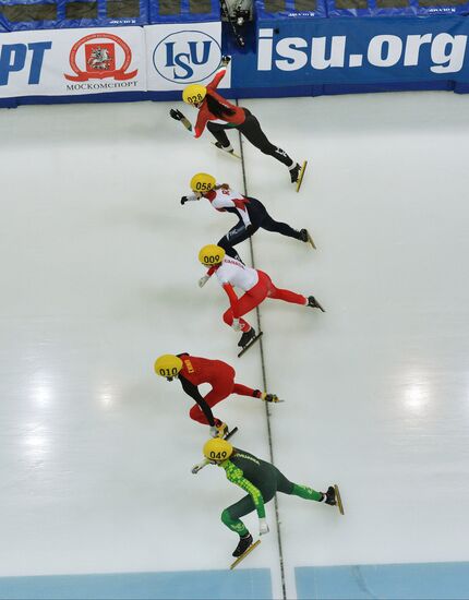 World Short Track Speed Skating Championships. Day Three