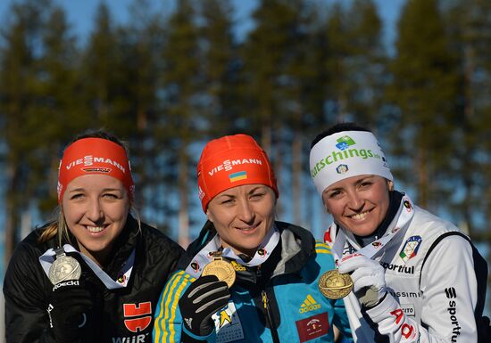 Biathlon World Championships 2015 – Women's mass start