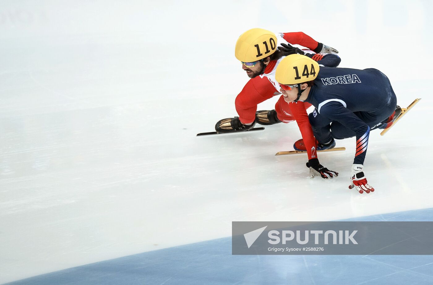 World Short Track Speed Skating Championships. Day Three