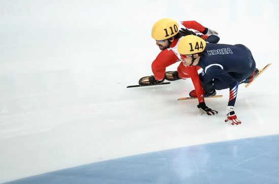 World Short Track Speed Skating Championships. Day Three