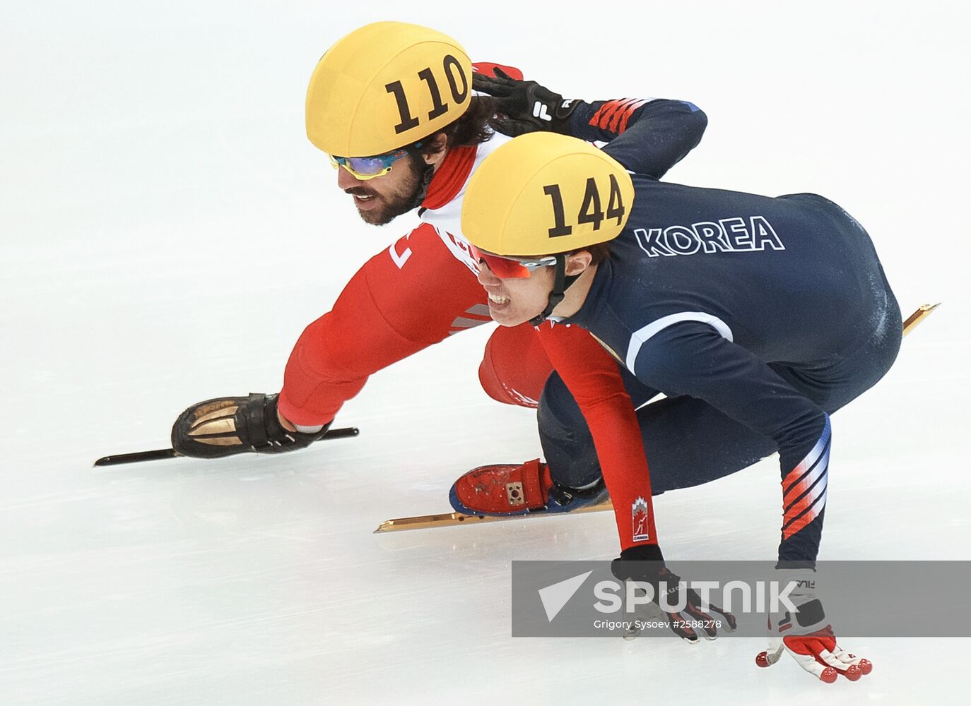 World Short Track Speed Skating Championships. Day Three