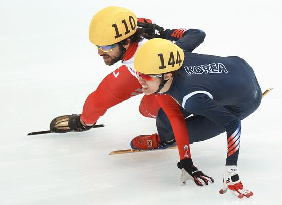 World Short Track Speed Skating Championships. Day Three