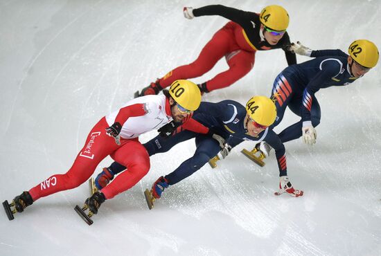 World Short Track Speed Skating Championships. Day Three