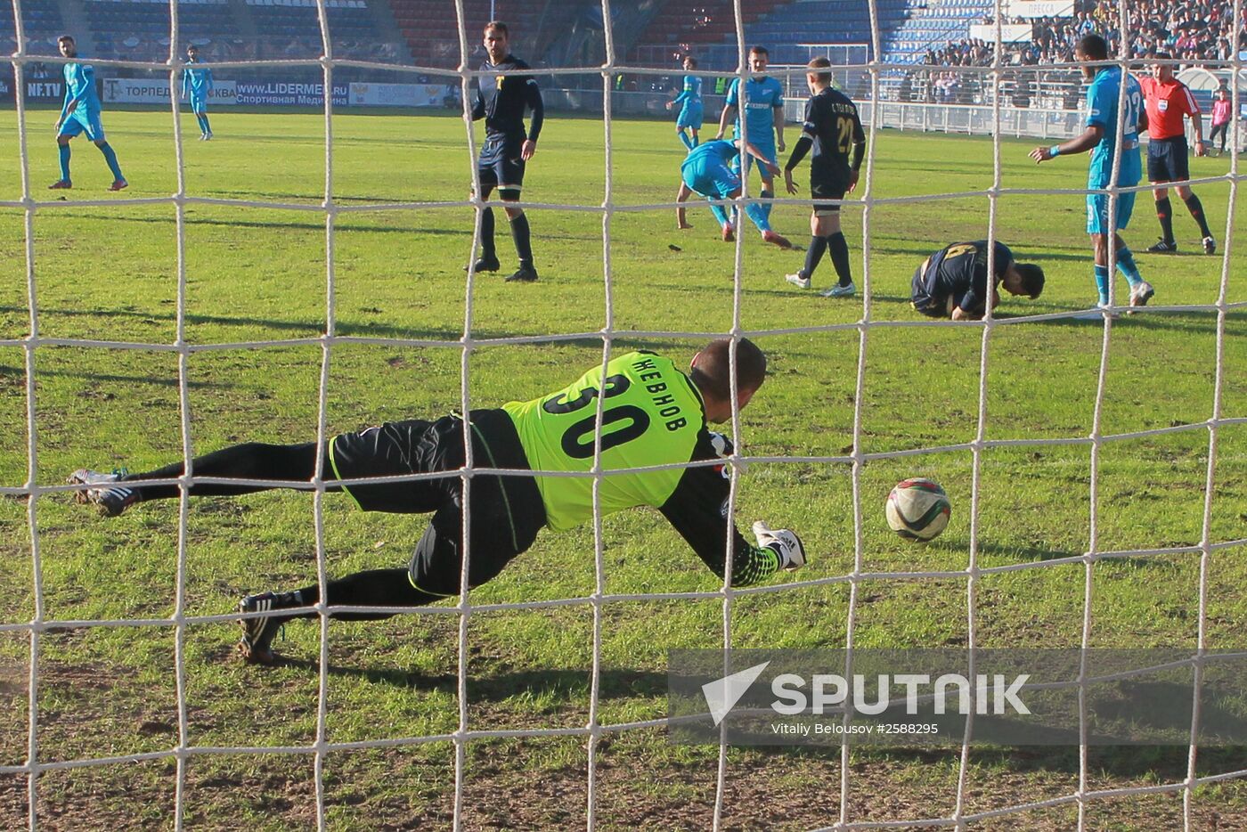Russian Football Premier League. Torpedo vs. Zenit