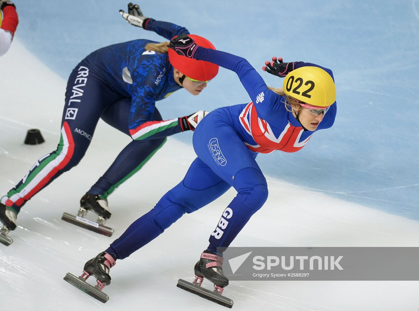 World Short Track Speed Skating Championships. Day Three