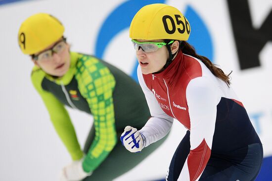 World Short Track Speed Skating Championships. Day Three