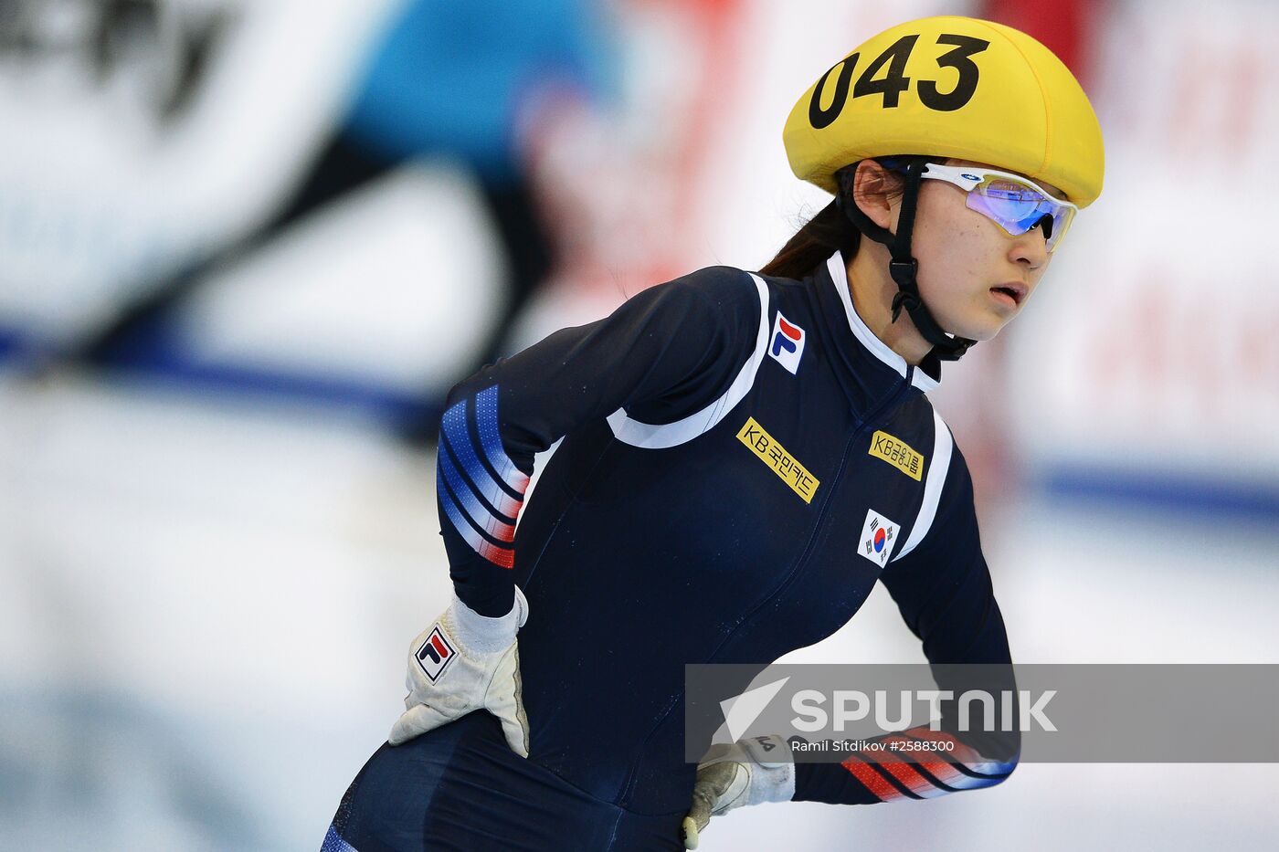 World Short Track Speed Skating Championships. Day Three