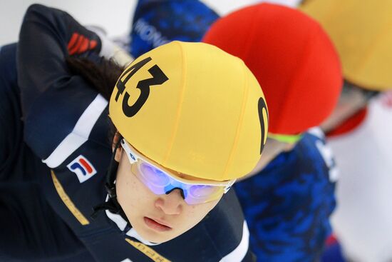 World Short Track Speed Skating Championships. Day Three