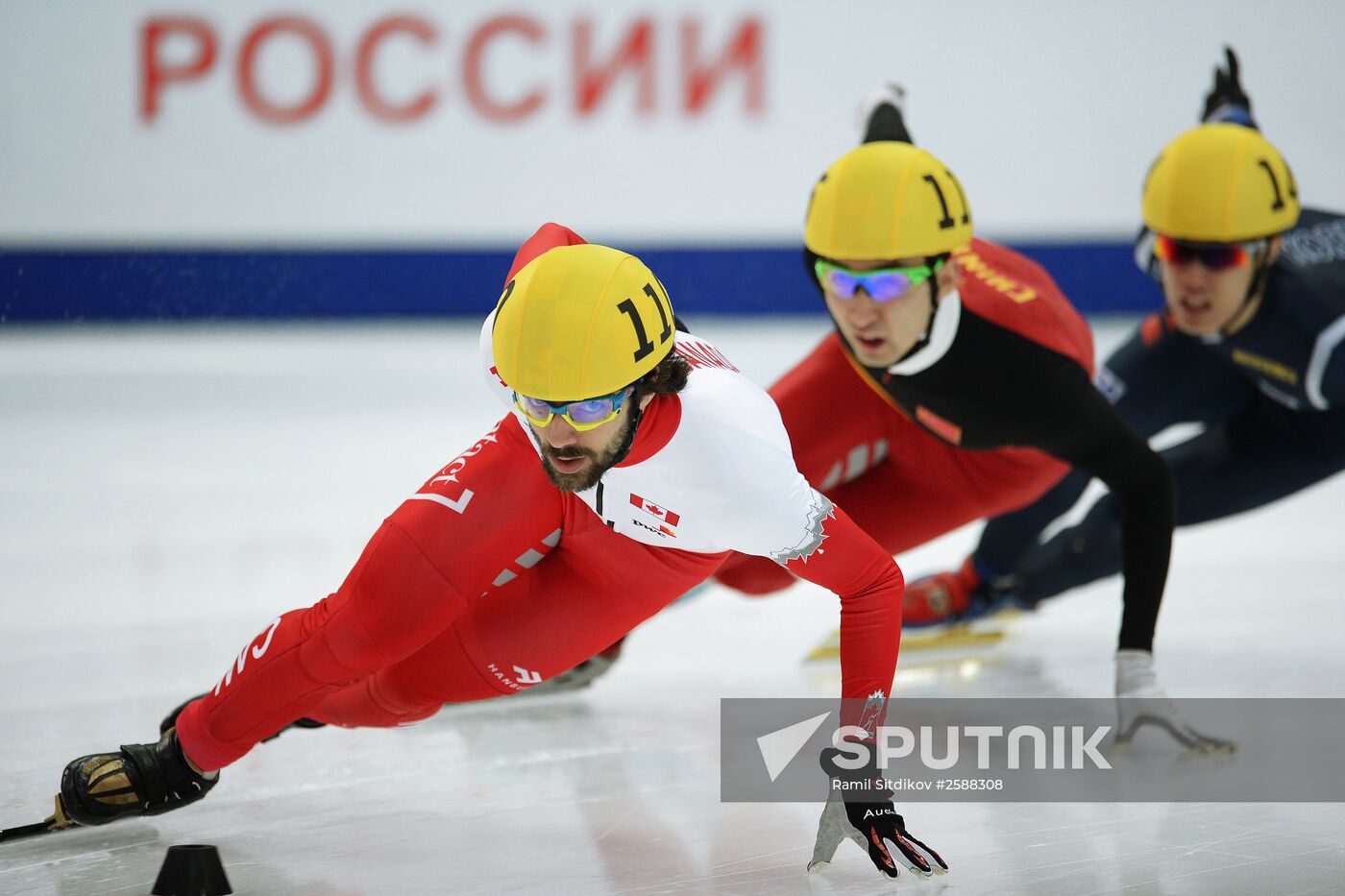 World Short Track Speed Skating Championships. Day Three