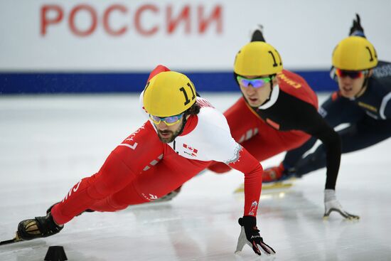 World Short Track Speed Skating Championships. Day Three