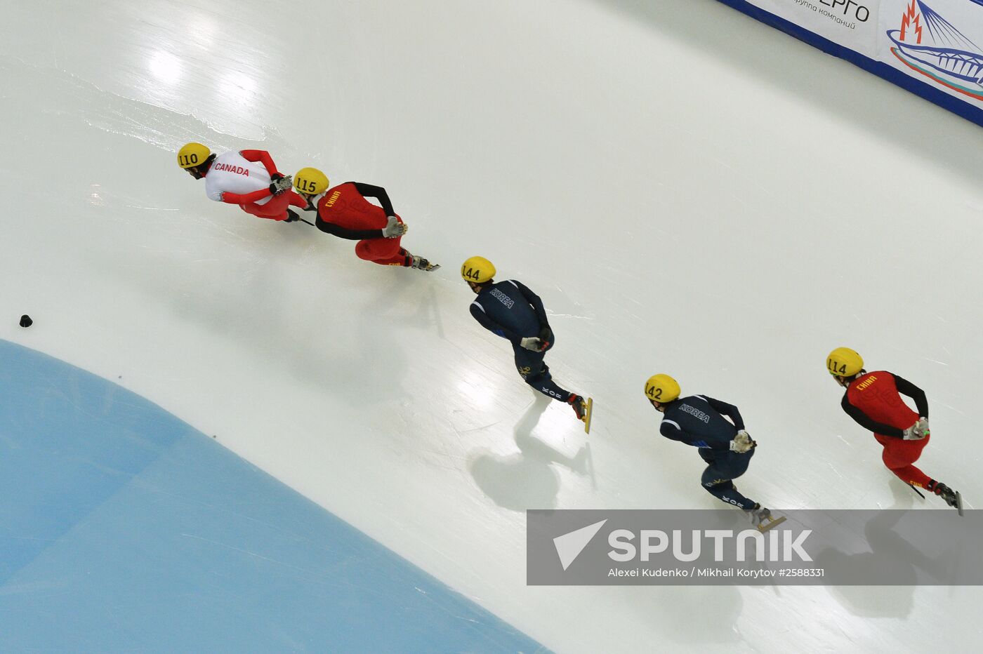 World Short Track Speed Skating Championships. Day Three