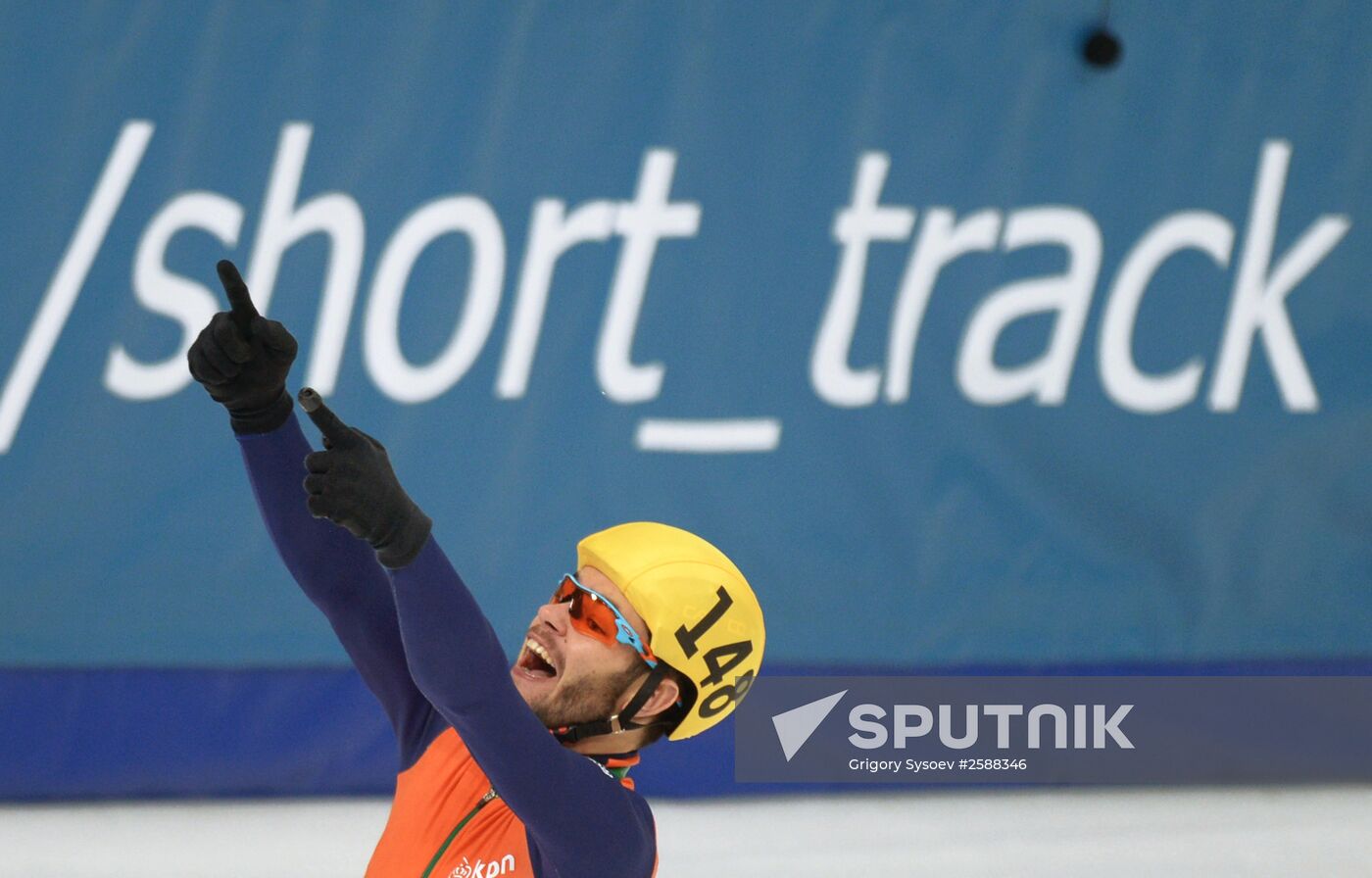 World Short Track Speed Skating Championships. Day Three