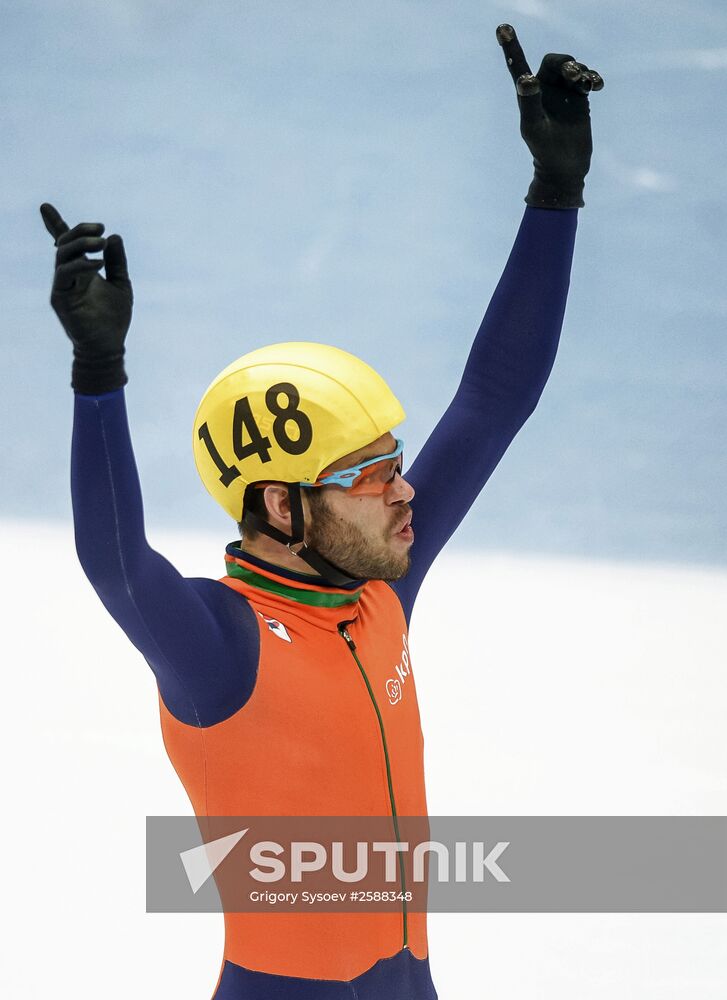 World Short Track Speed Skating Championships. Day Three