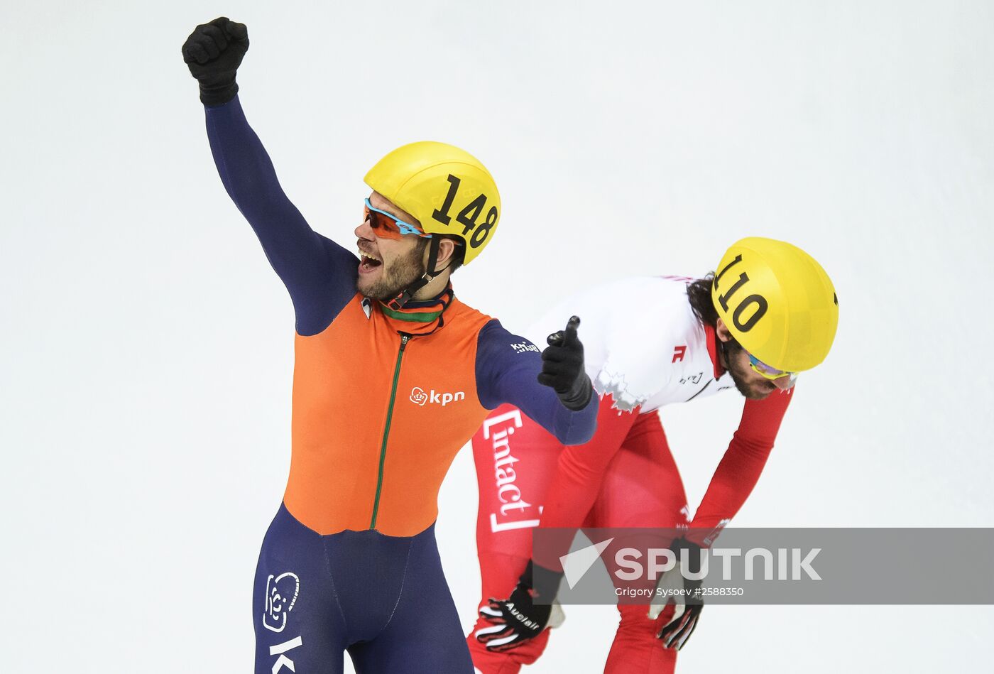 World Short Track Speed Skating Championships. Day Three