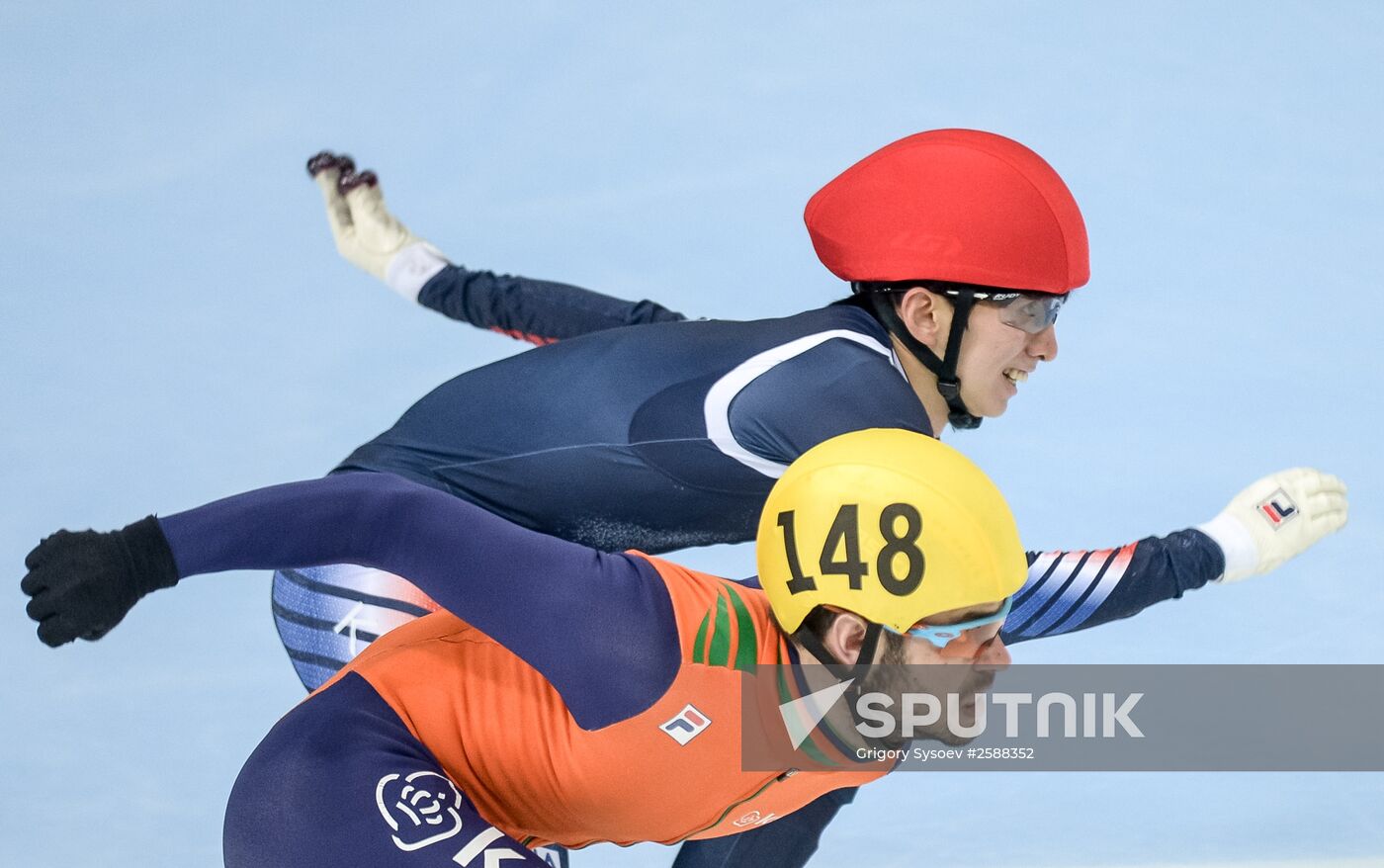 World Short Track Speed Skating Championships. Day Three