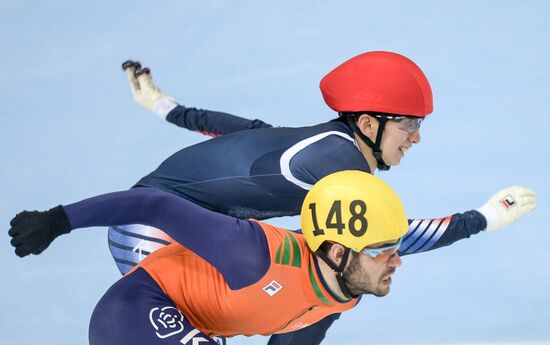 World Short Track Speed Skating Championships. Day Three