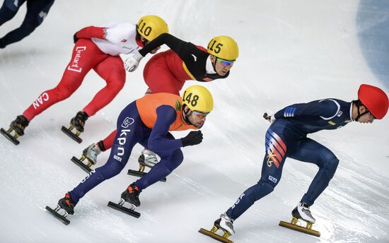 World Short Track Speed Skating Championships. Day Three