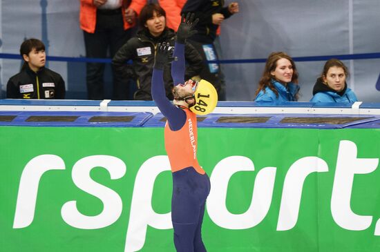 World Short Track Speed Skating Championships. Day Three