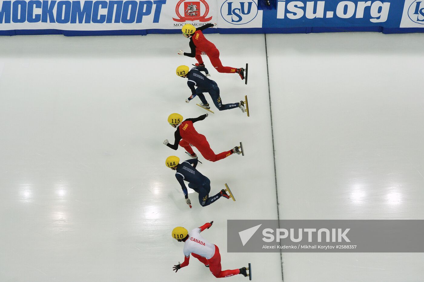 World Short Track Speed Skating Championships. Day Three