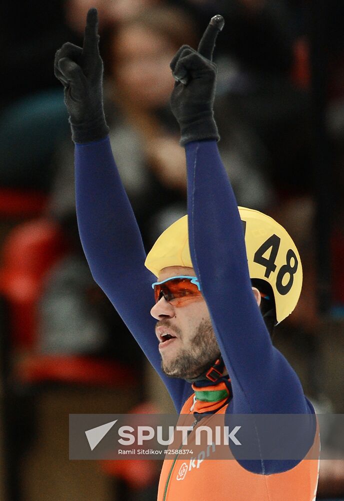 World Short Track Speed Skating Championships. Day Three