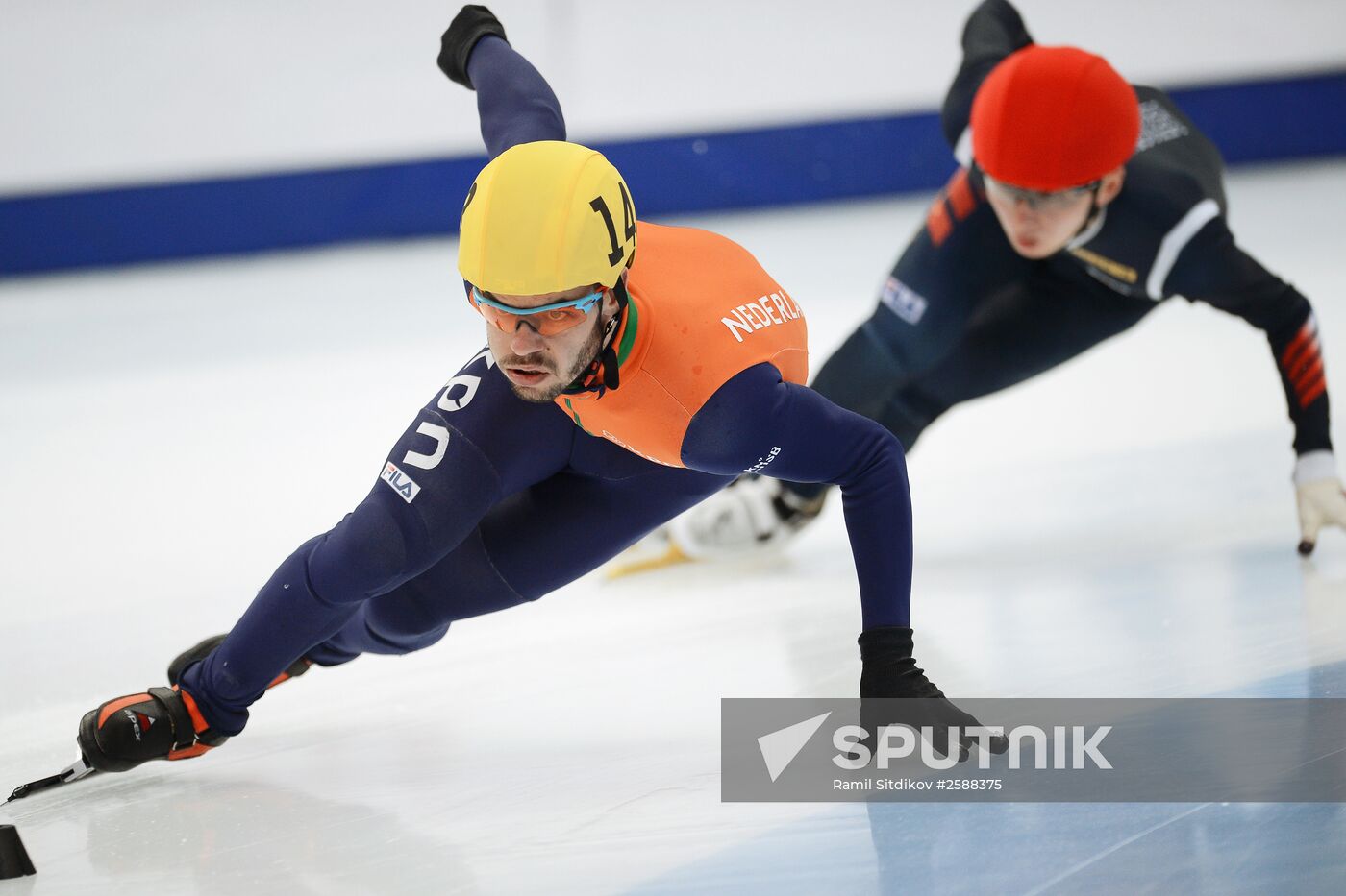 World Short Track Speed Skating Championships. Day Three