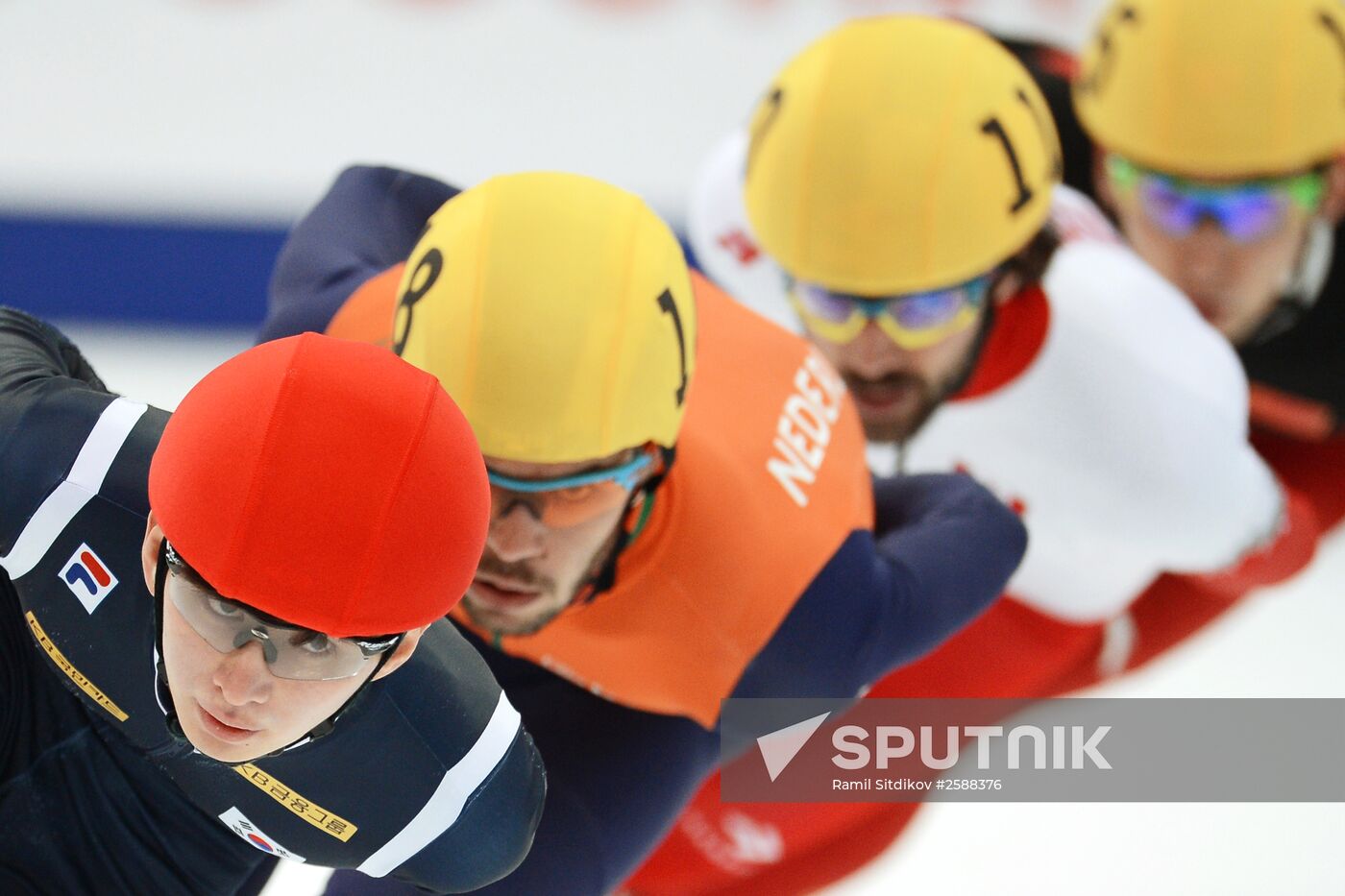 World Short Track Speed Skating Championships. Day Three