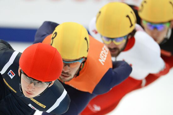 World Short Track Speed Skating Championships. Day Three