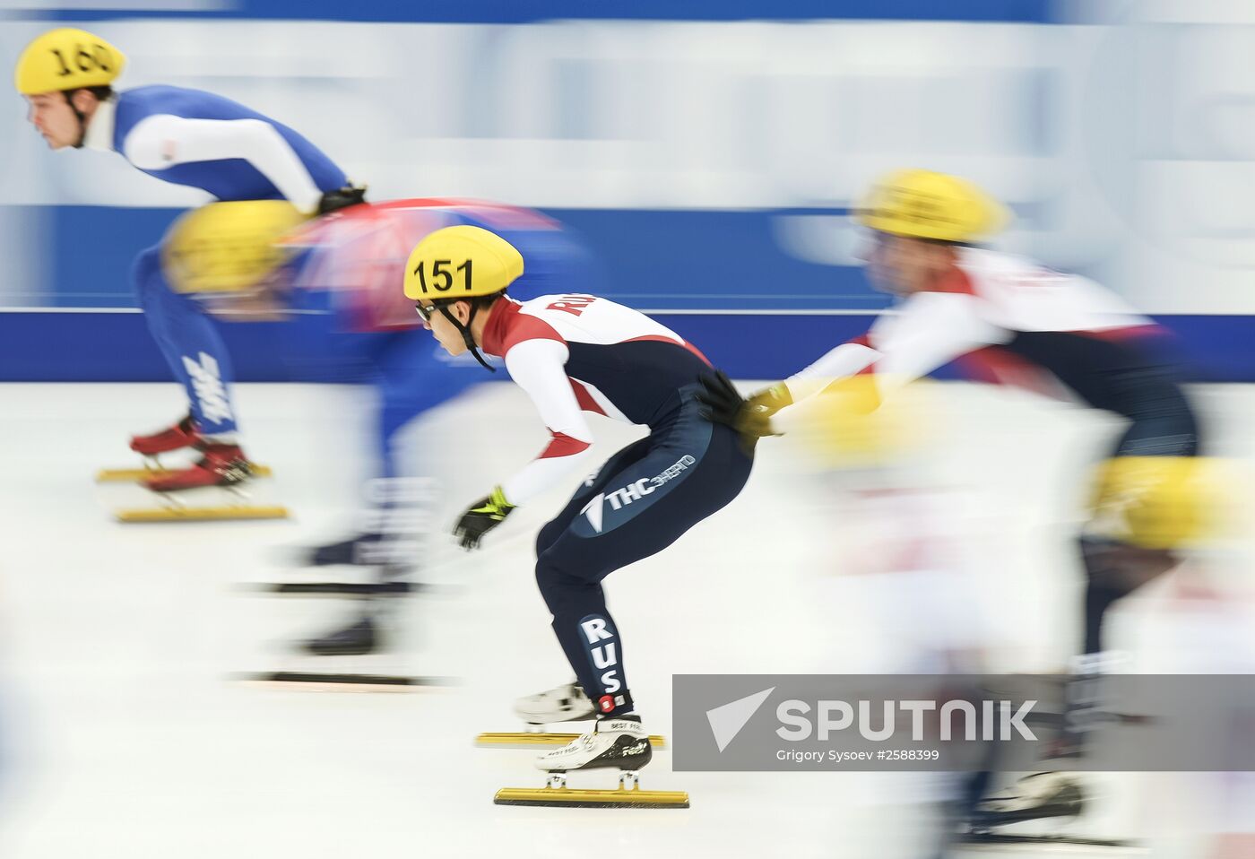 World Short Track Speed Skating Championships. Day Three