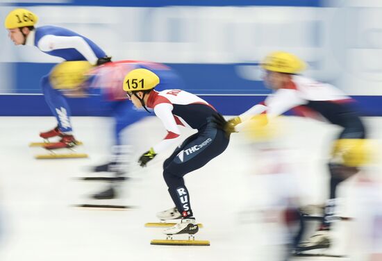 World Short Track Speed Skating Championships. Day Three