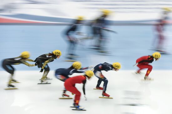 World Short Track Speed Skating Championships. Day Three