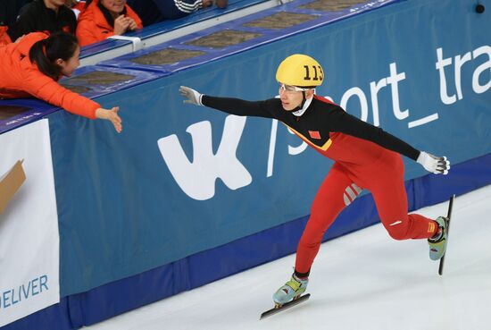 World Short Track Speed Skating Championships. Day Three