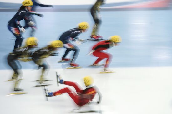 World Short Track Speed Skating Championships. Day Three