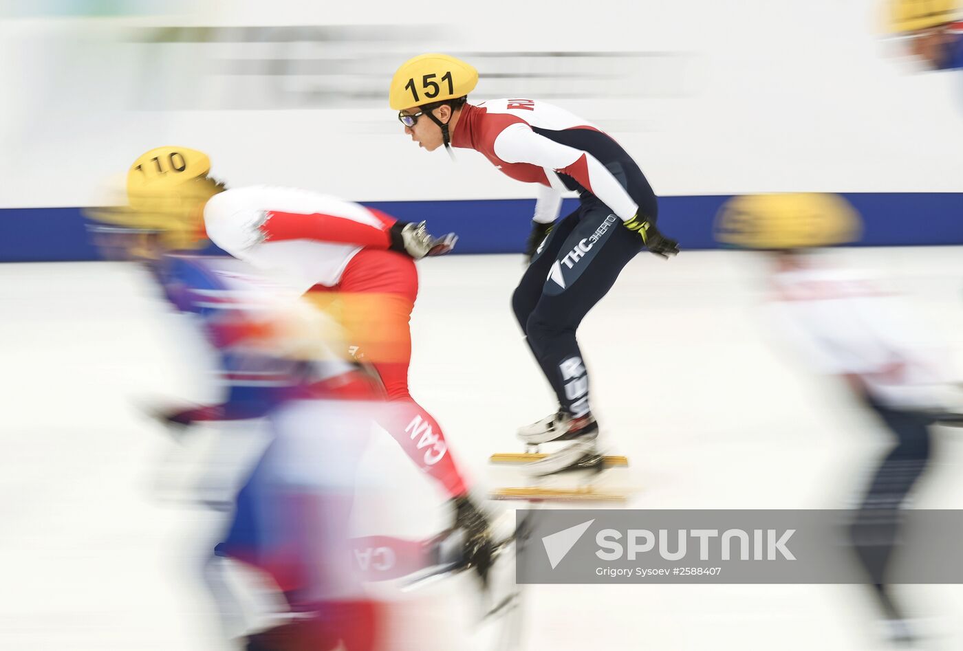 World Short Track Speed Skating Championships. Day Three