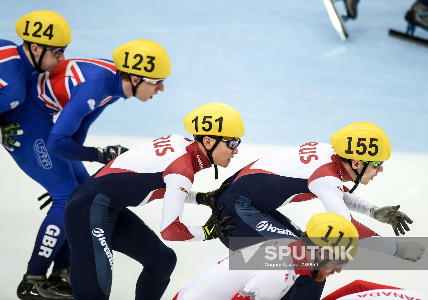 World Short Track Speed Skating Championships. Day Three