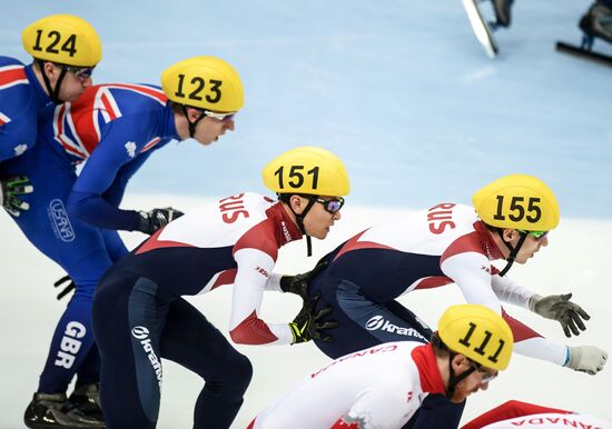 World Short Track Speed Skating Championships. Day Three