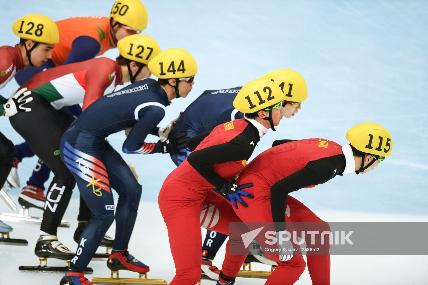 World Short Track Speed Skating Championships. Day Three