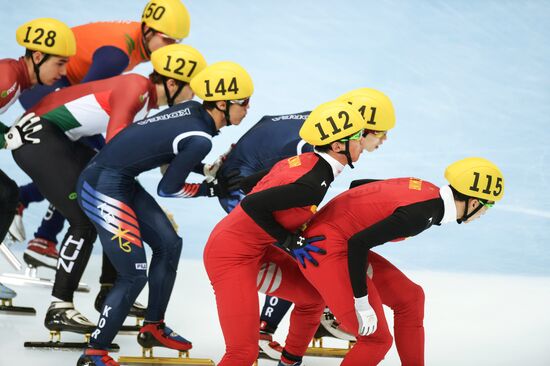 World Short Track Speed Skating Championships. Day Three