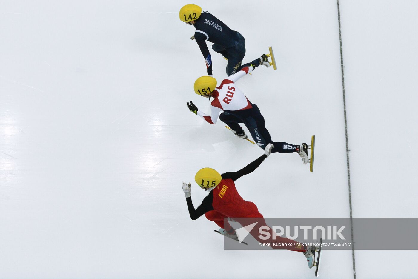 World Short Track Speed Skating Championships. Day Three