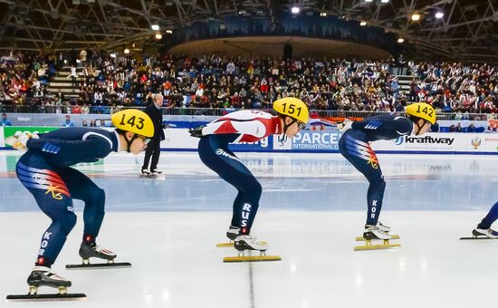 World Short Track Speed Skating Championships. Day Three