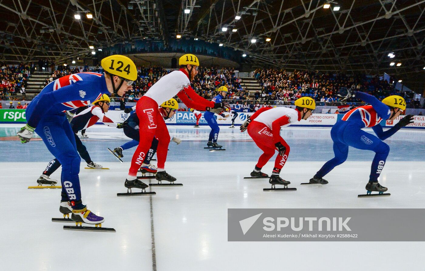 World Short Track Speed Skating Championships. Day Three