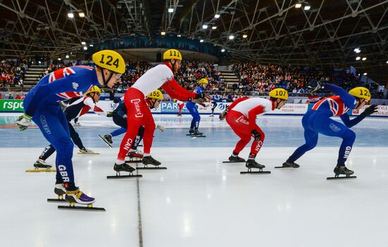 World Short Track Speed Skating Championships. Day Three