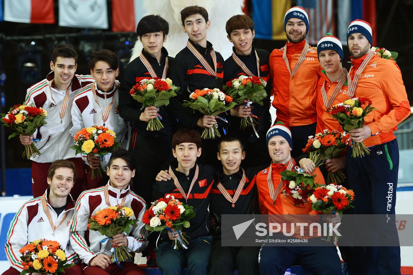 World Short Track Speed Skating Championships. Day Three